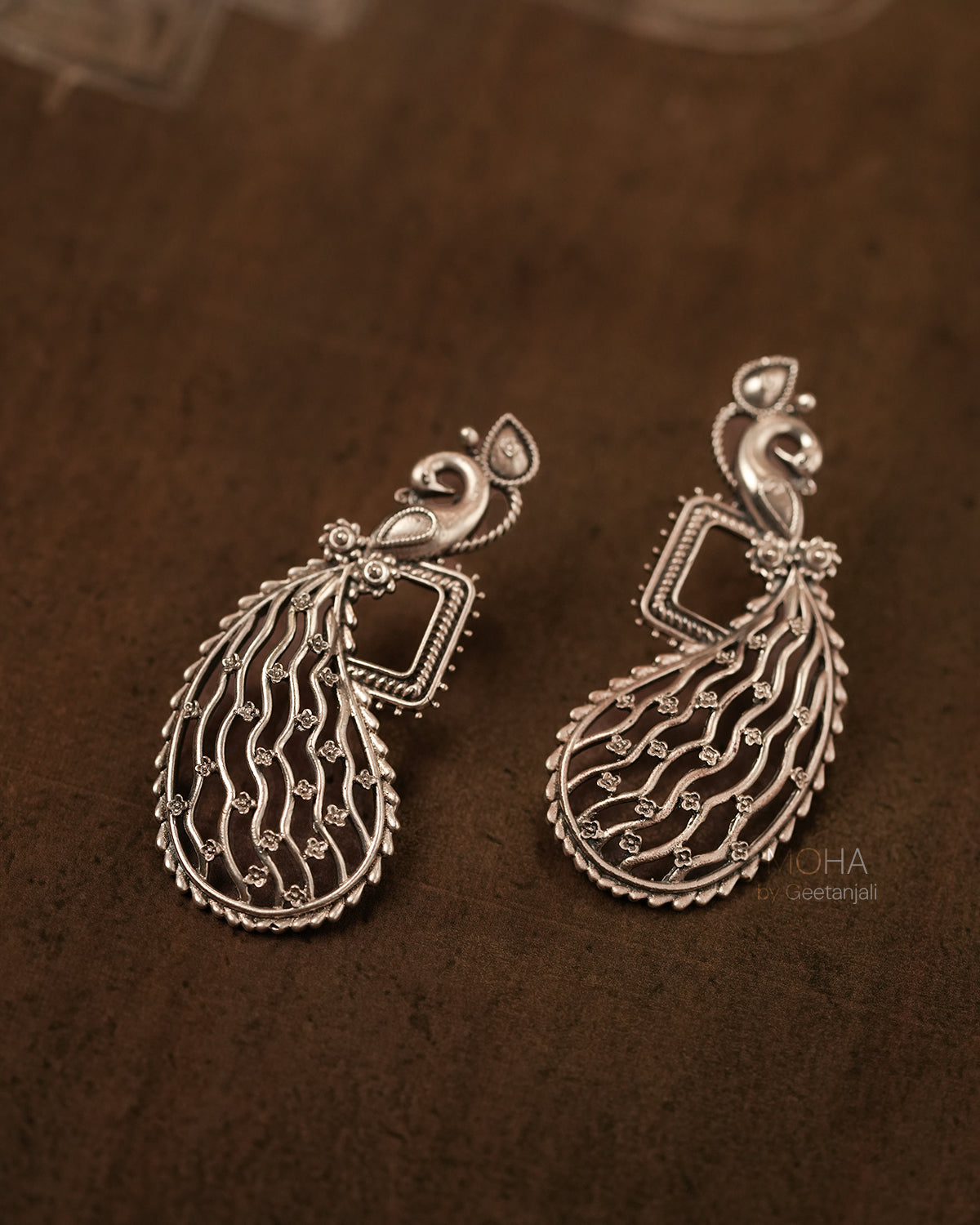 Futari Silver Earrings by MOHA