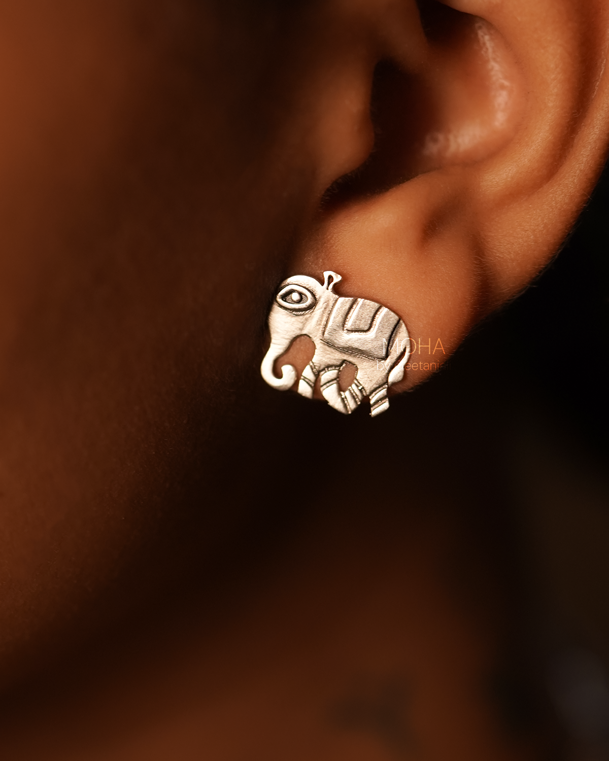 Gaja Silver Earrings by MOHA