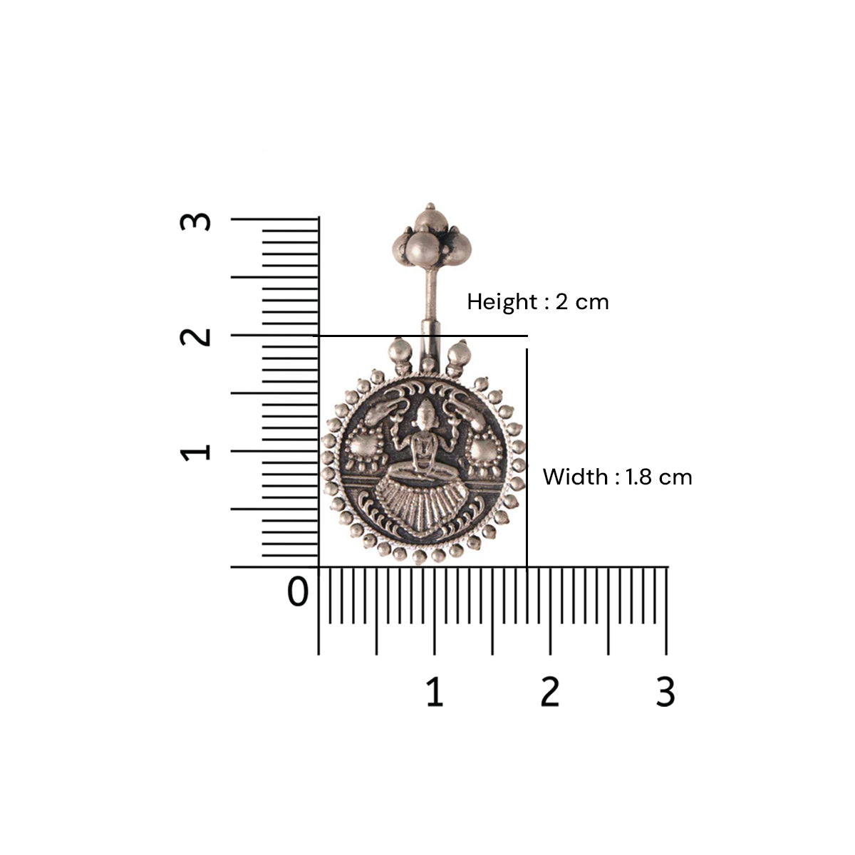 Gajalaxmi Silver Bugadi, Pierced by MOHA