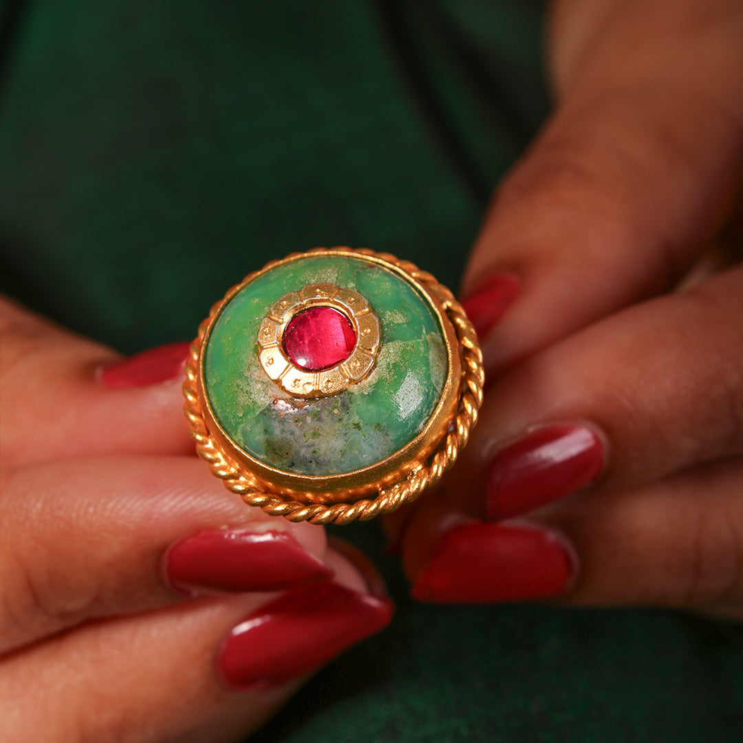 Prakriti Silver Finger Ring By MOHA
