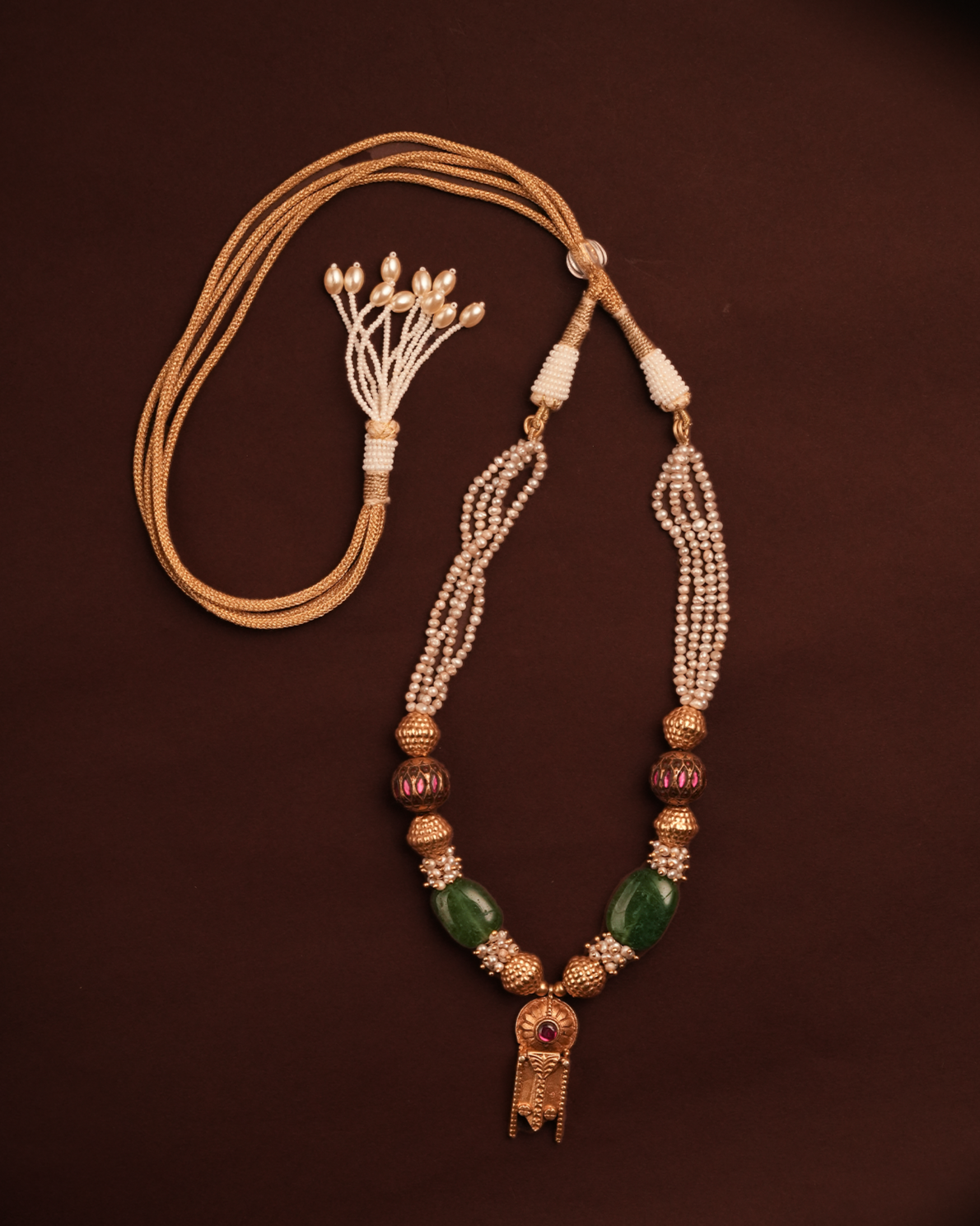 Hemshree Silver Necklace by MOHA