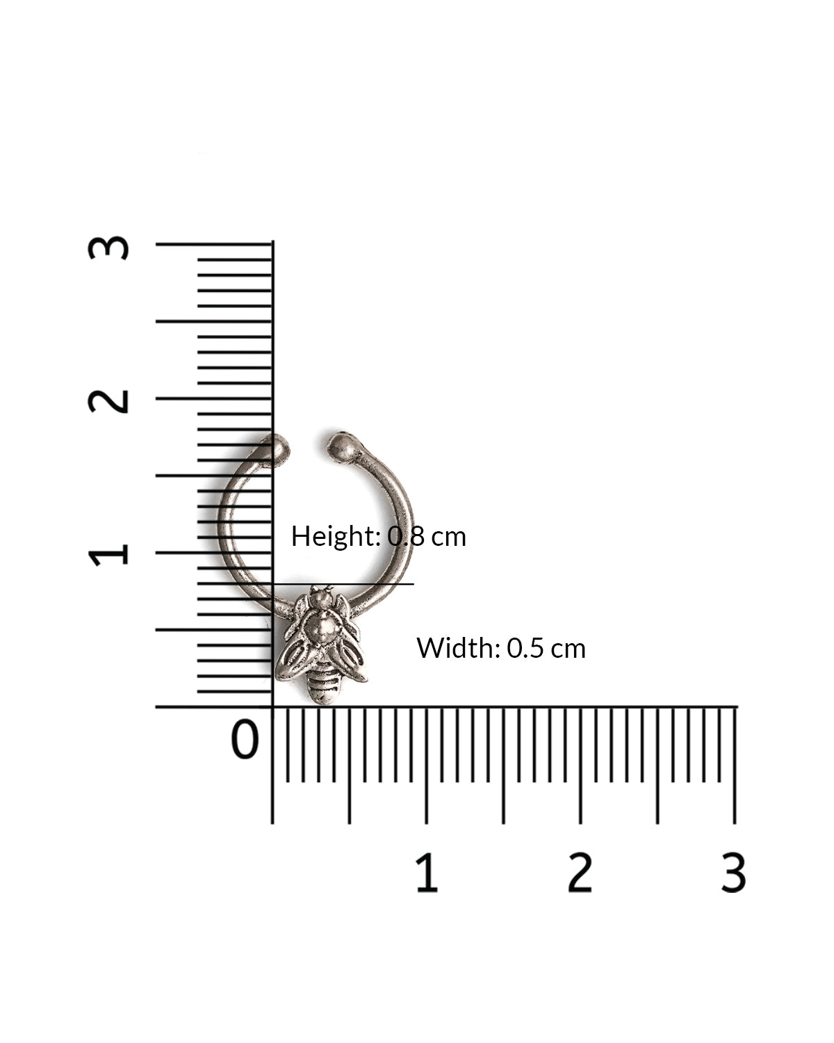 Honeybee Silver Septum by MOHA