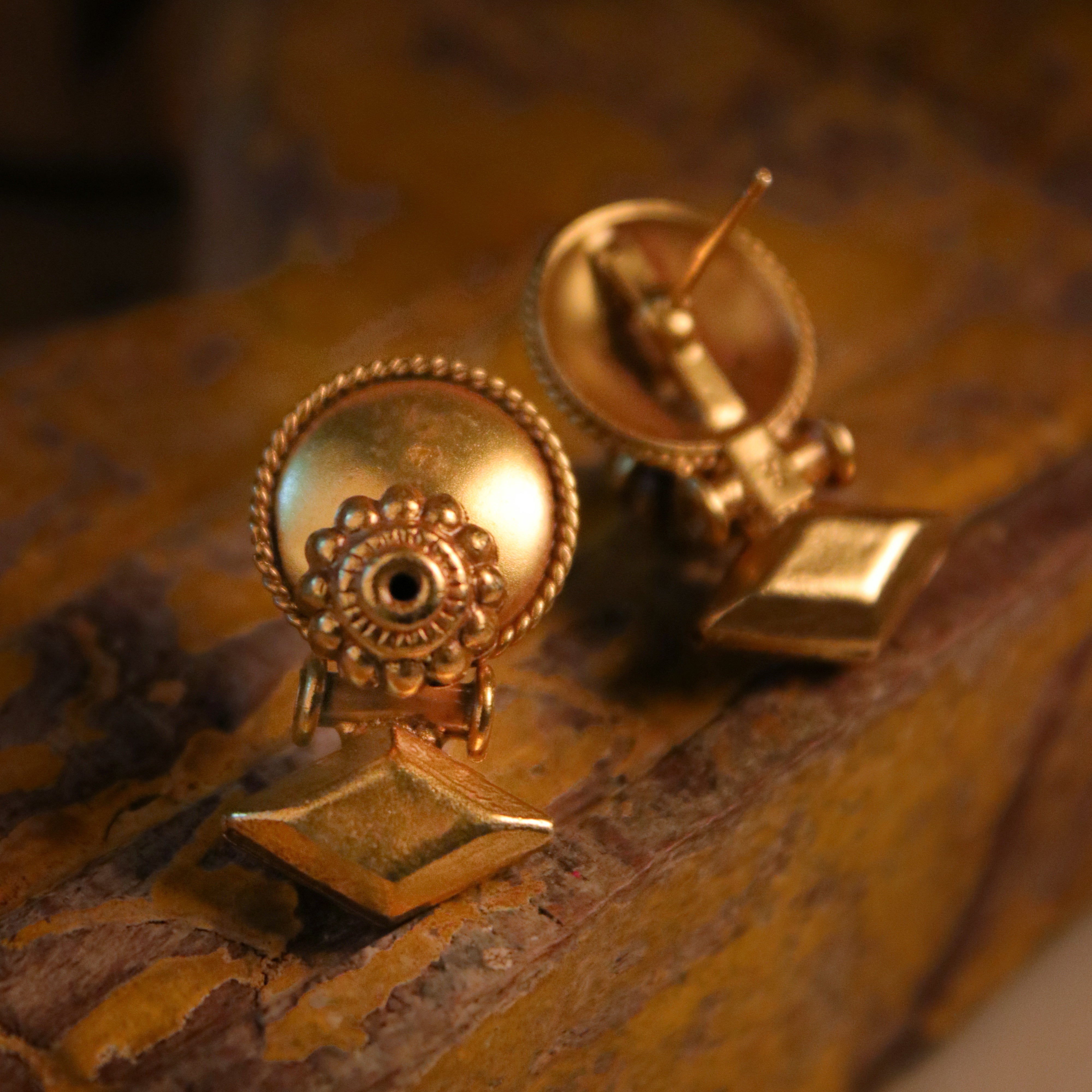 Radhika Silver Earrings By MOHA