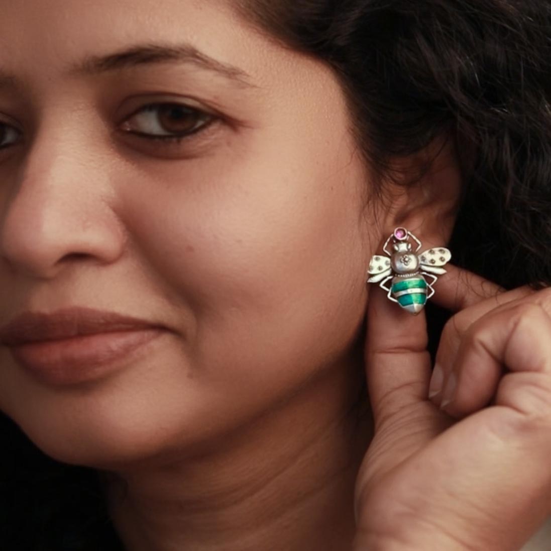 Madhu Silver Earrings By MOHA