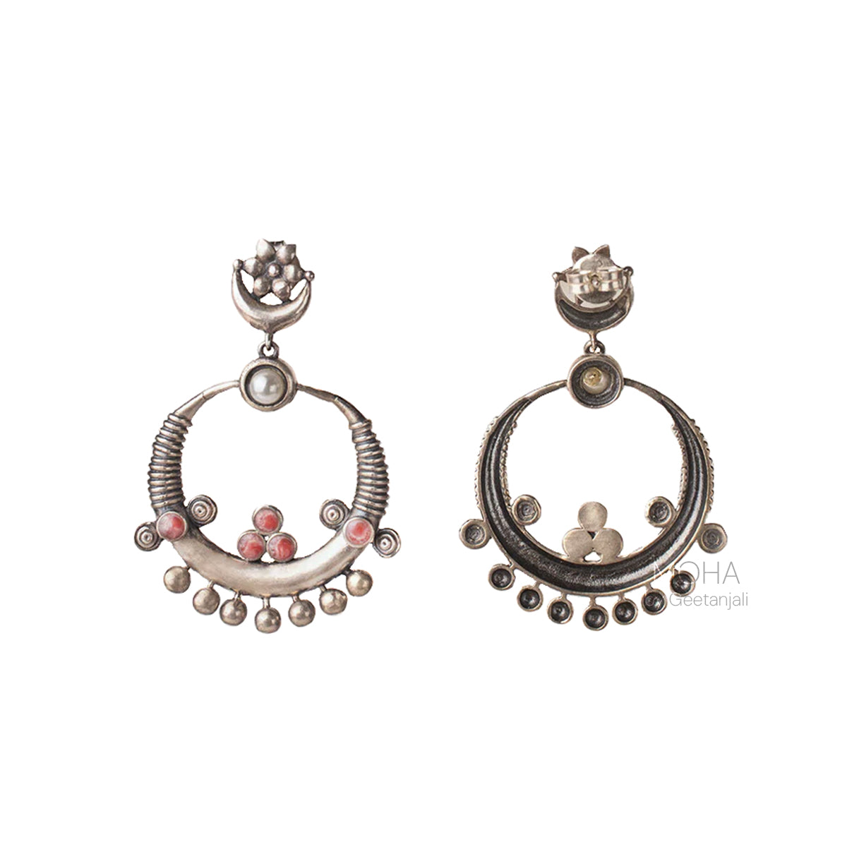 Indira Silver Earrings by MOHA