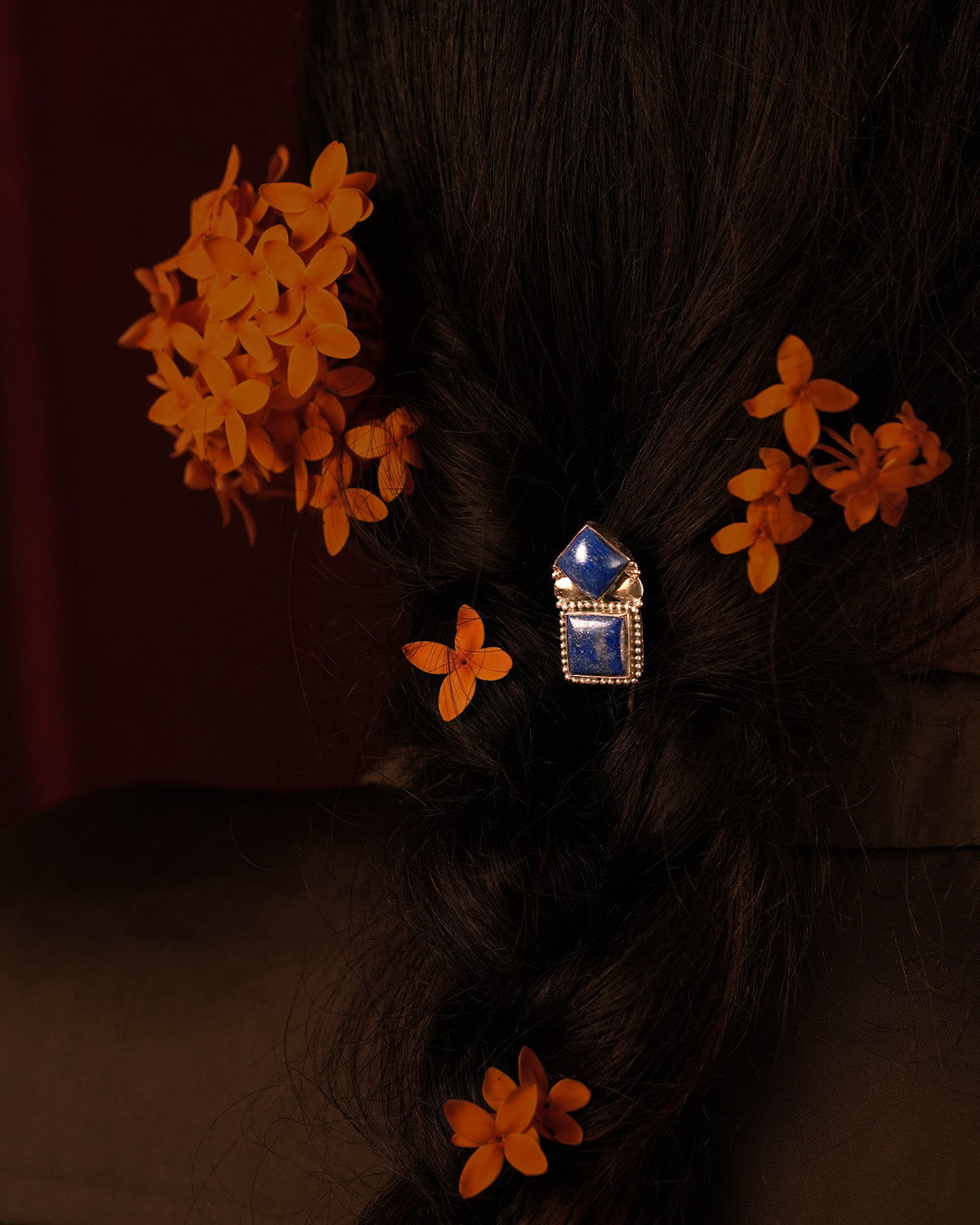 Indrayani Silver Hairpin by MOHA