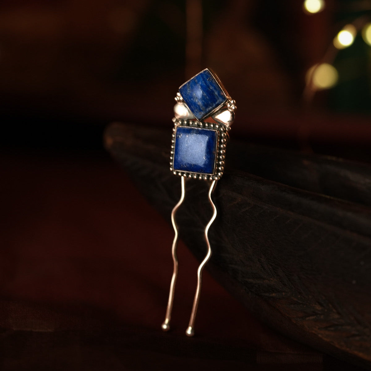 Indrayani Silver Hairpin by MOHA