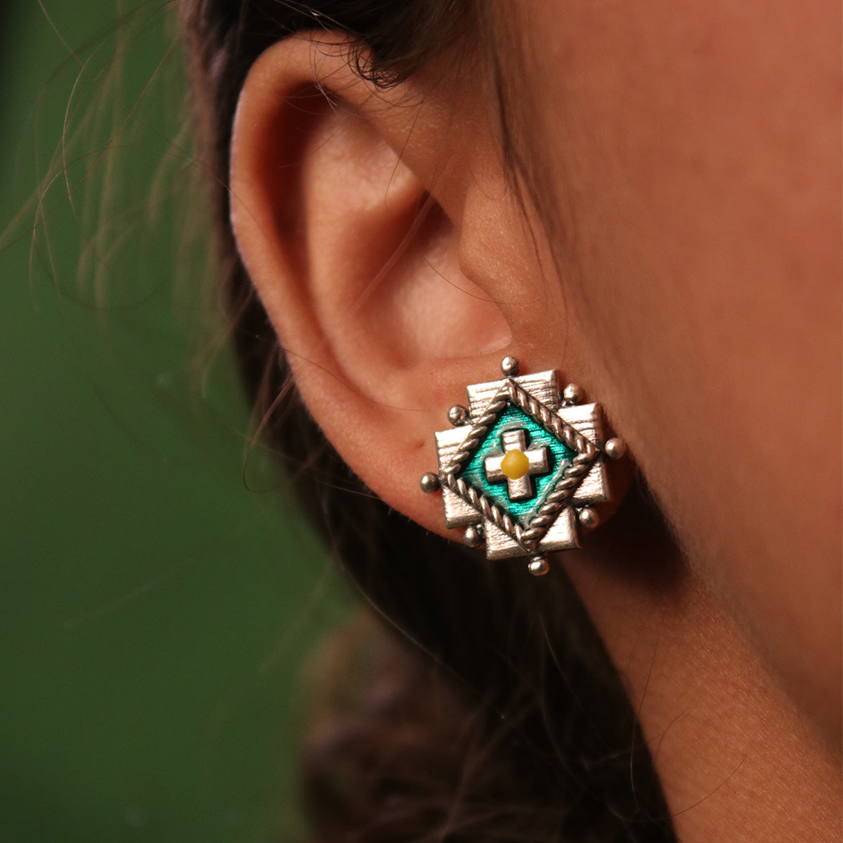 jhanki silver earrings by moha