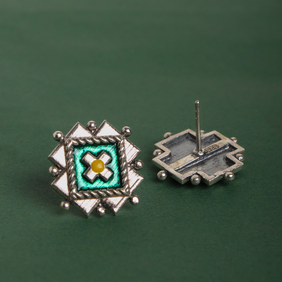 jhanki silver earrings by moha