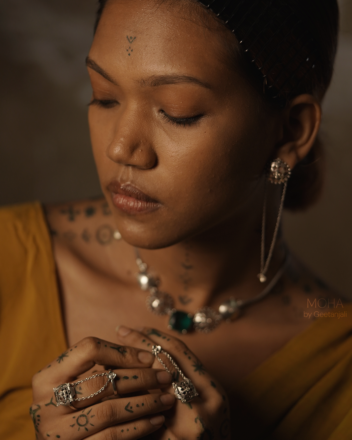 Jharokha Silver Earrings by MOHA