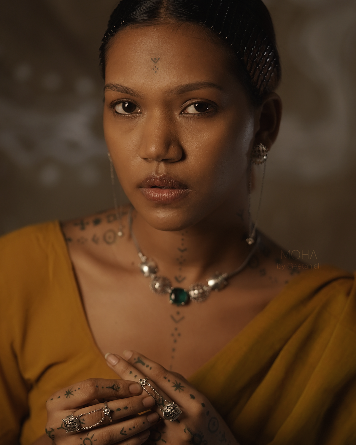 Jharokha Silver Earrings by MOHA