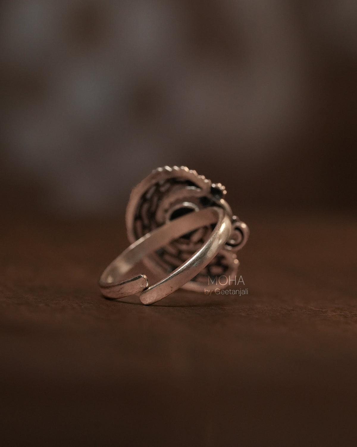 Kalapi Silver Finger Ring by MOHA