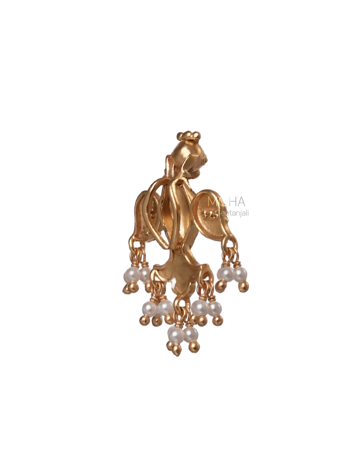 Kalindi Silver Pendant Gold Plated by MOHA (Only Pendant)