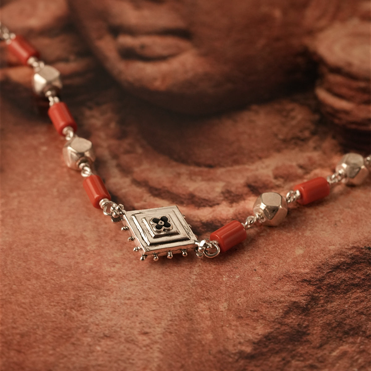 Kashi Taali Silver Chain By MOHA