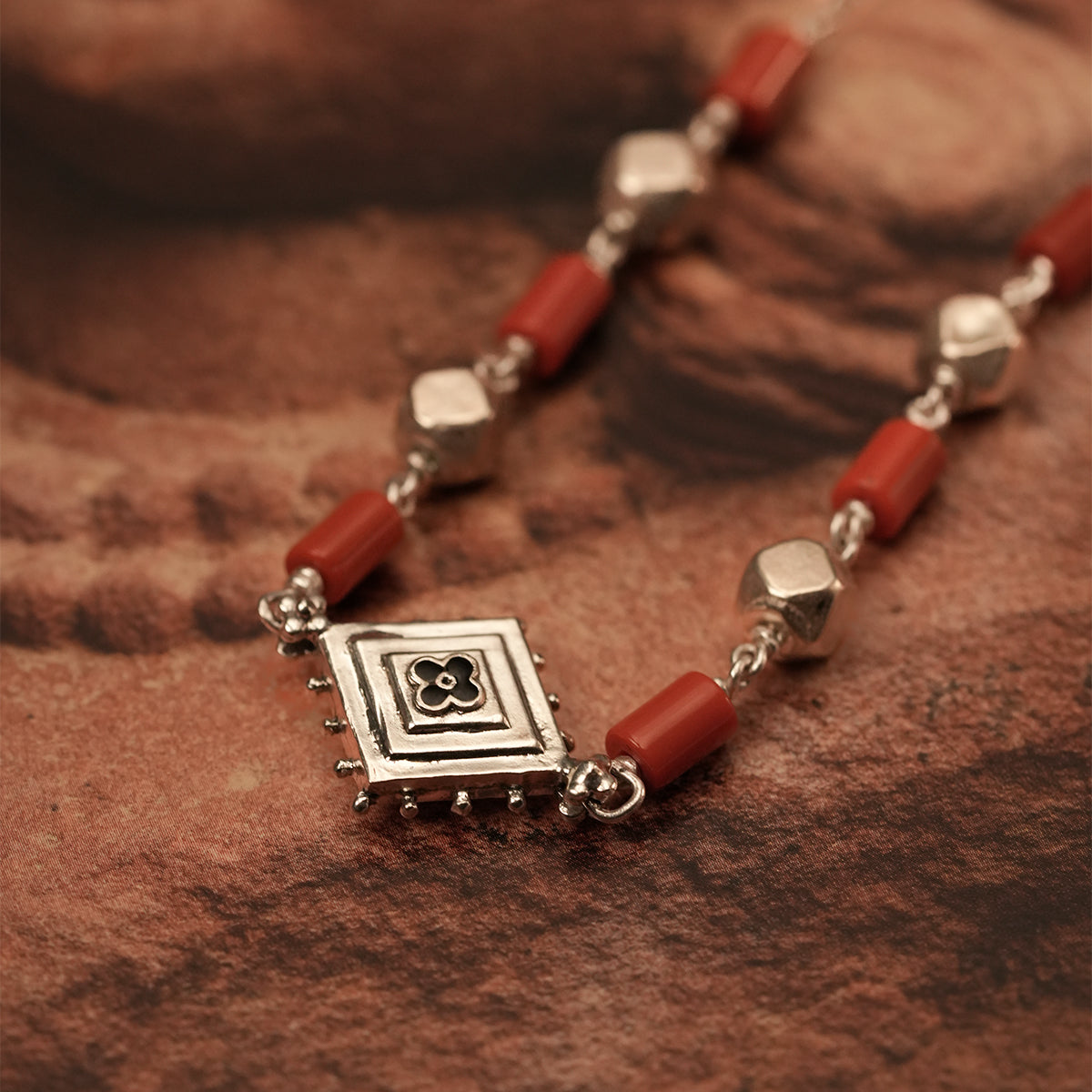 Kashi Taali Silver Chain By MOHA