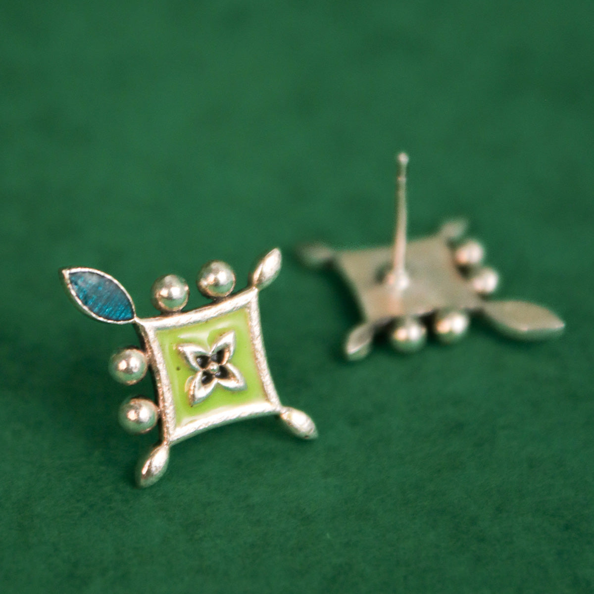 kriti silver earrings by moha