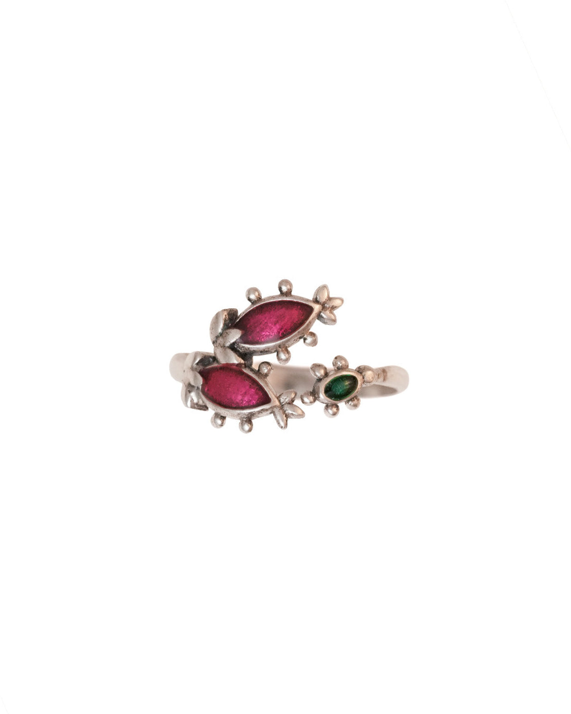 Kritika Silver Finger Ring by MOHA