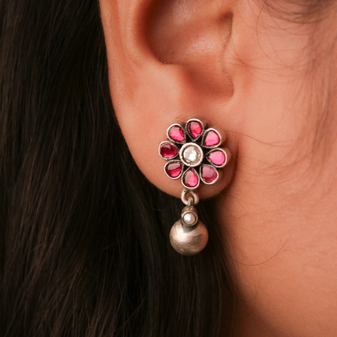 Meher Silver Earrings By MOHA