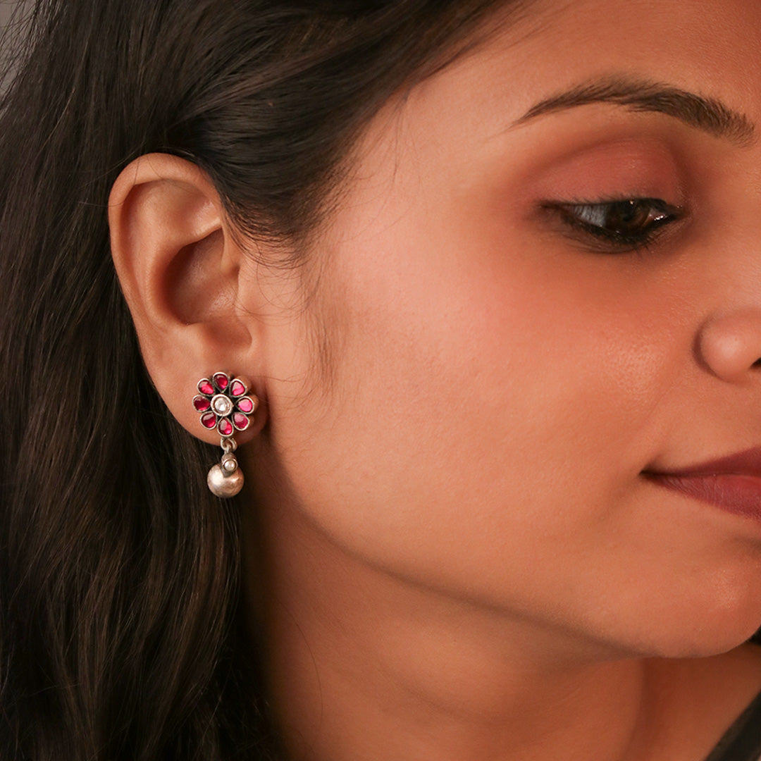 Meher Silver Earrings By MOHA