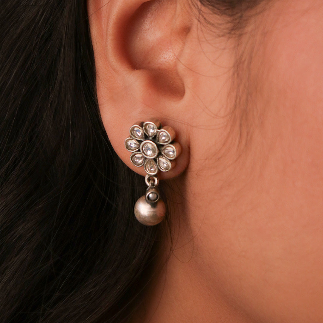 Meher Silver Earrings By MOHA