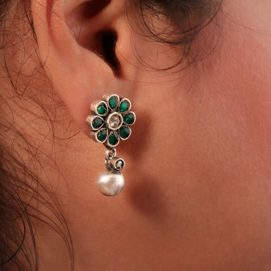Meher Silver Earrings By MOHA