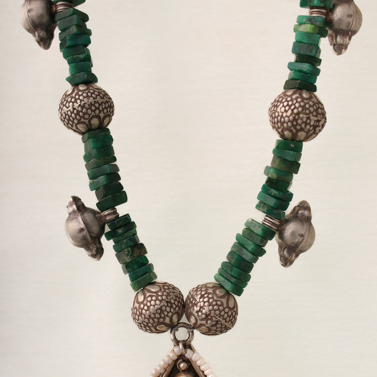 Janaki Silver Necklace by MOHA