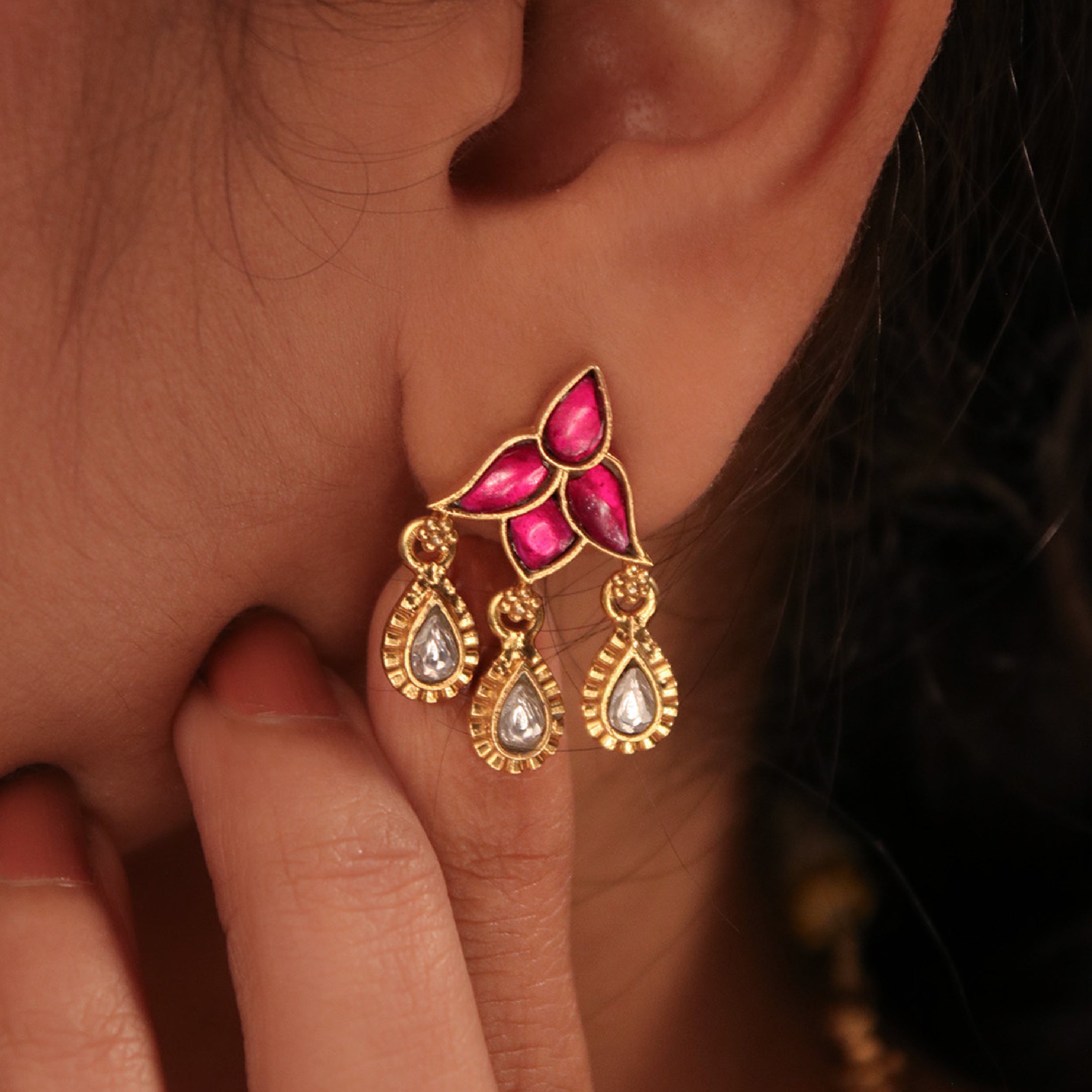 Teja Silver Earrings By MOHA