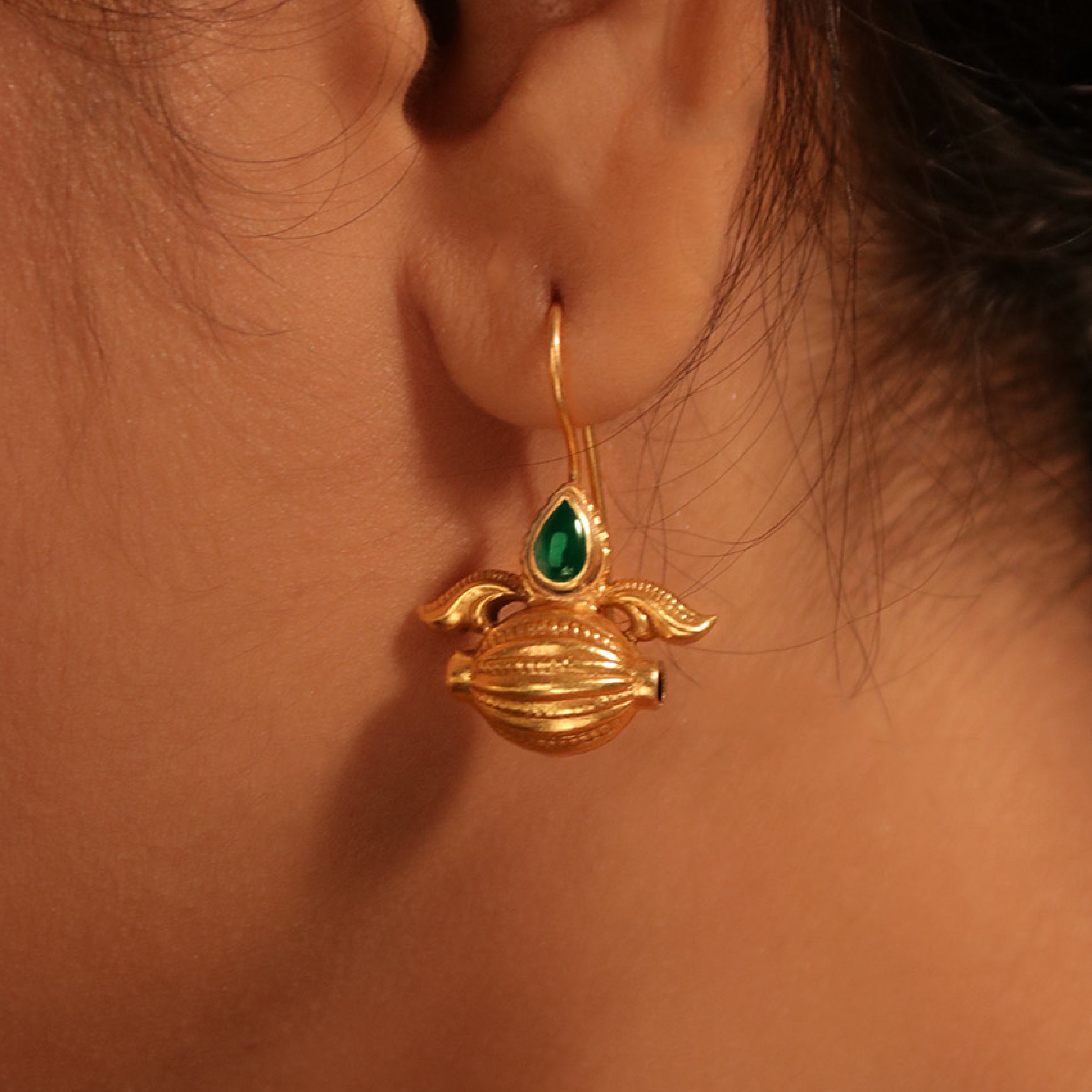 Manjari Silver Earrings By MOHA