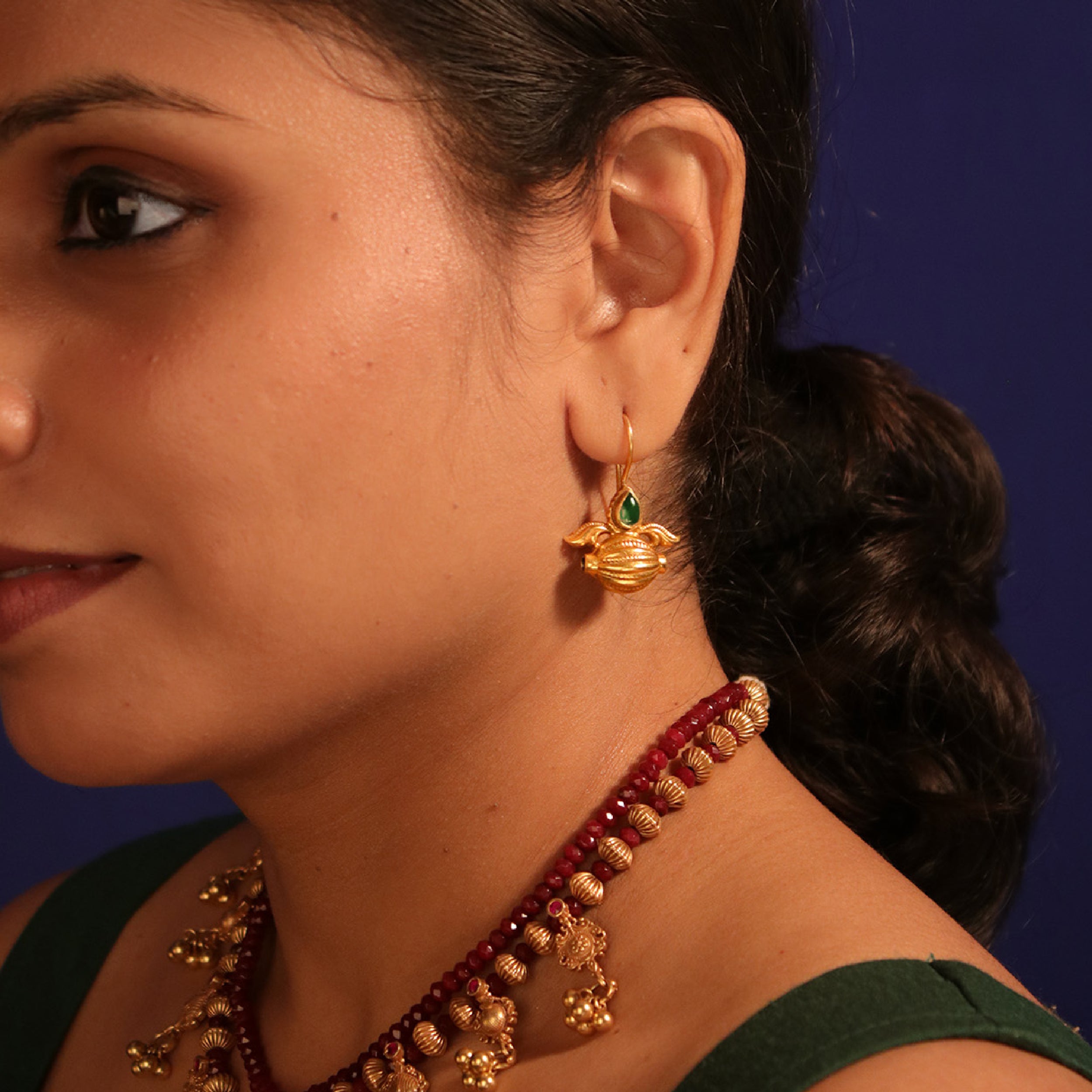 Manjari Silver Earrings By MOHA