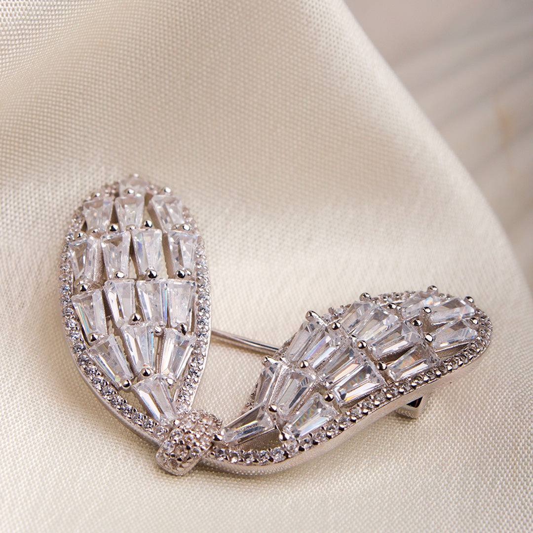 Magical Wings Silver Brooch By MOHA