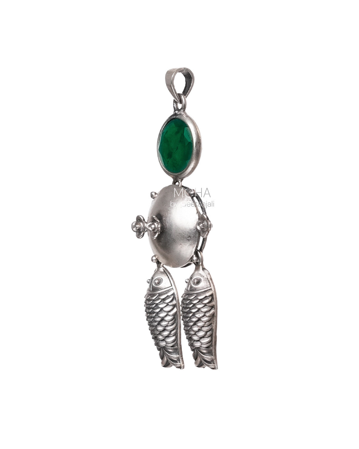 Mahaseer Silver Pendant by MOHA (Only Pendant)