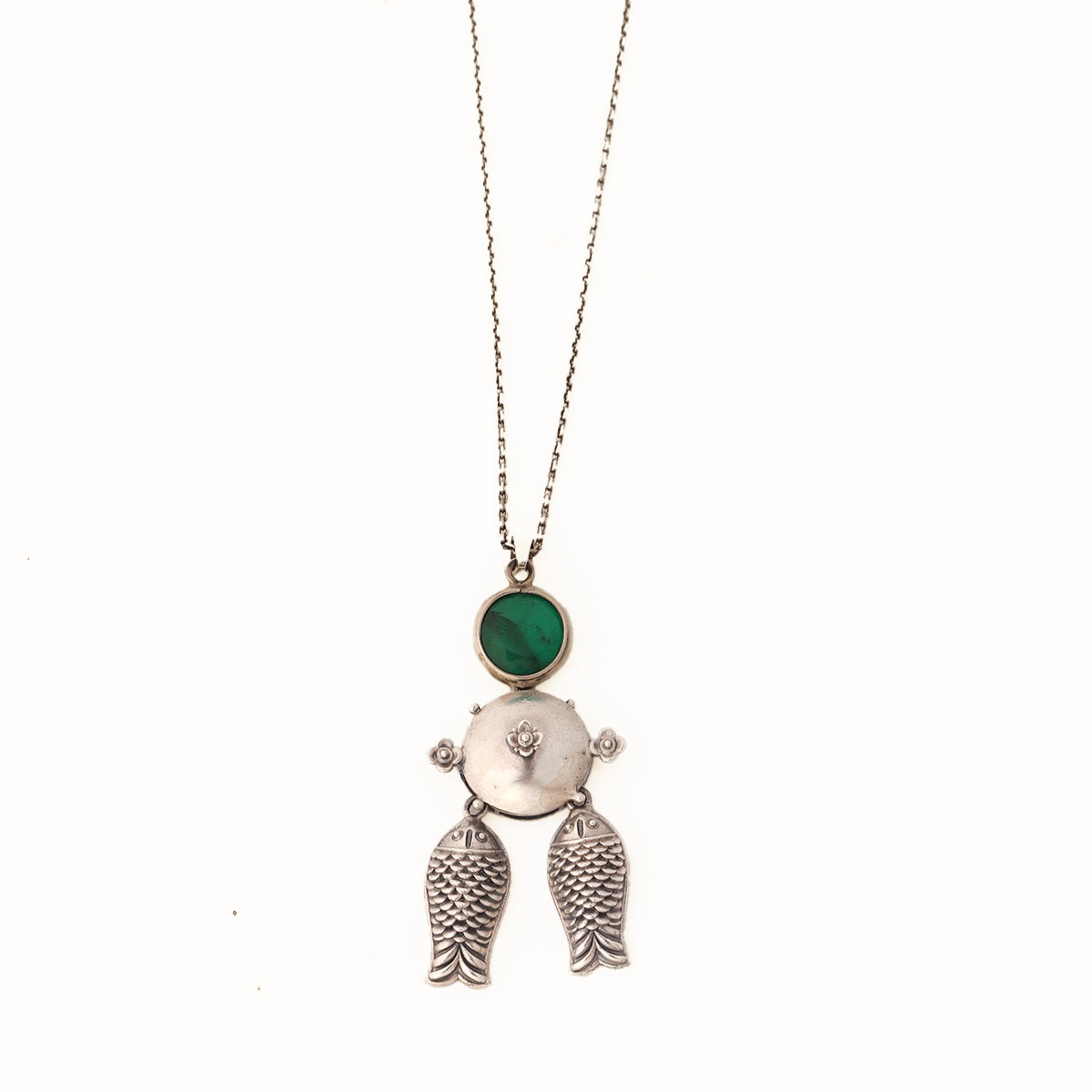 mahaseer silver necklace by moha