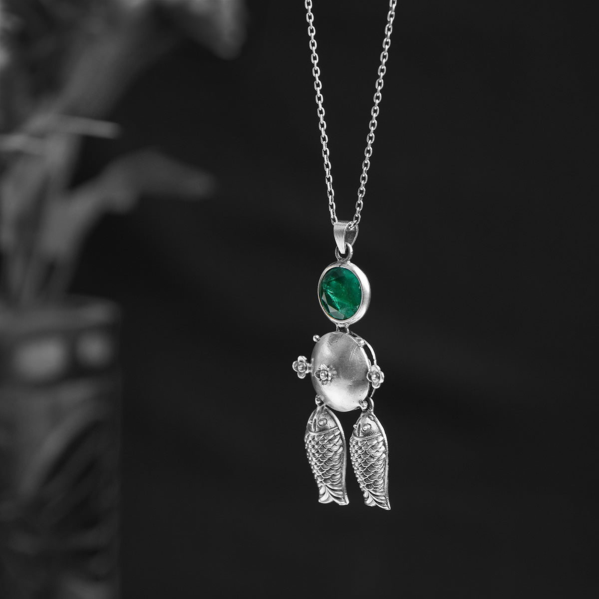 mahaseer silver necklace by moha