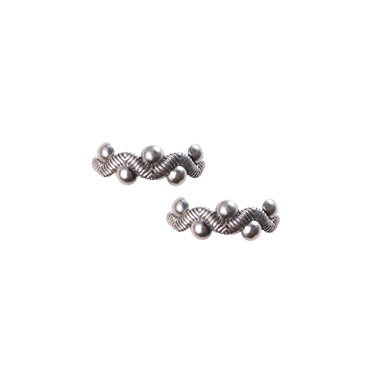 Mala Silver Toe Rings by MOHA