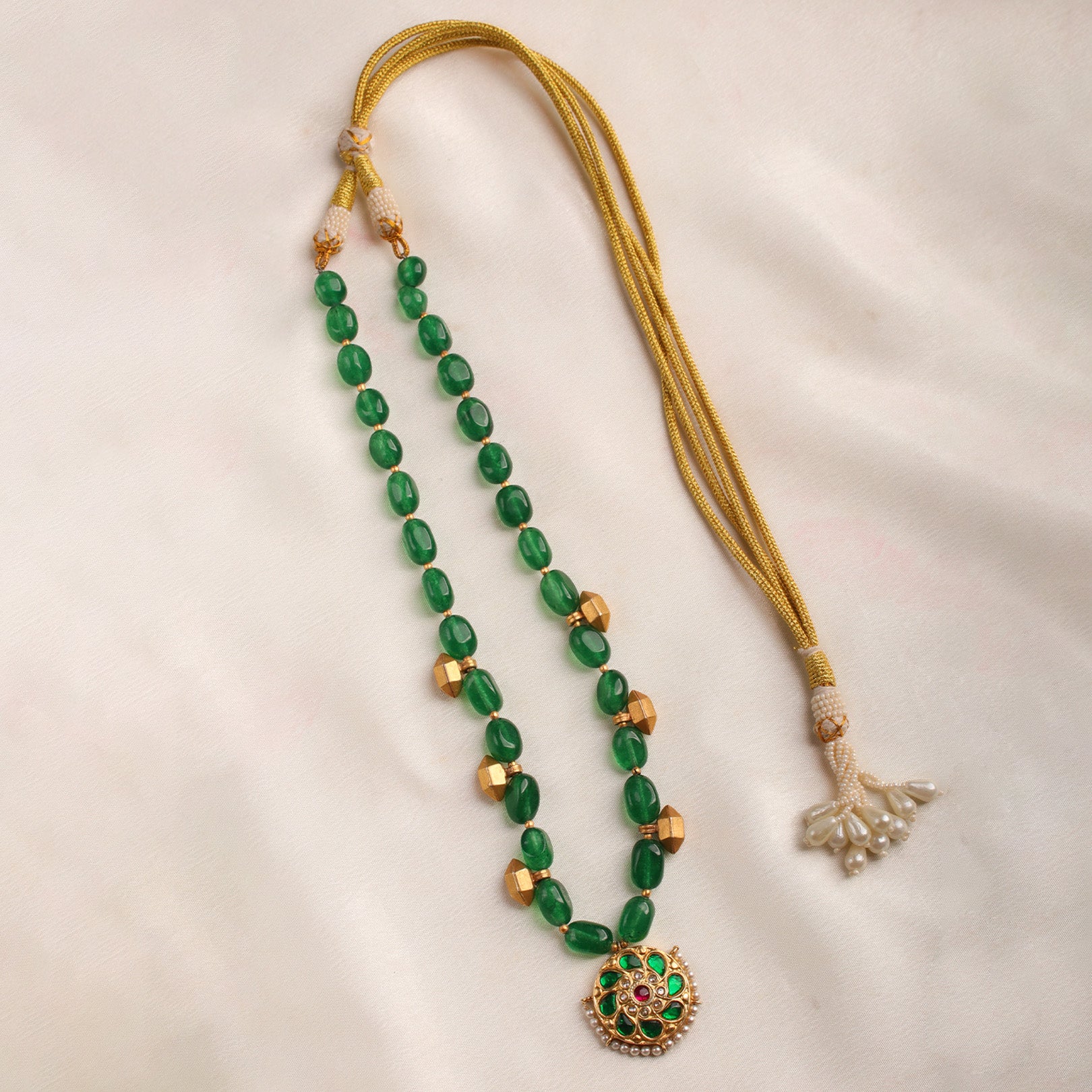 Malini Silver Necklace by MOHA