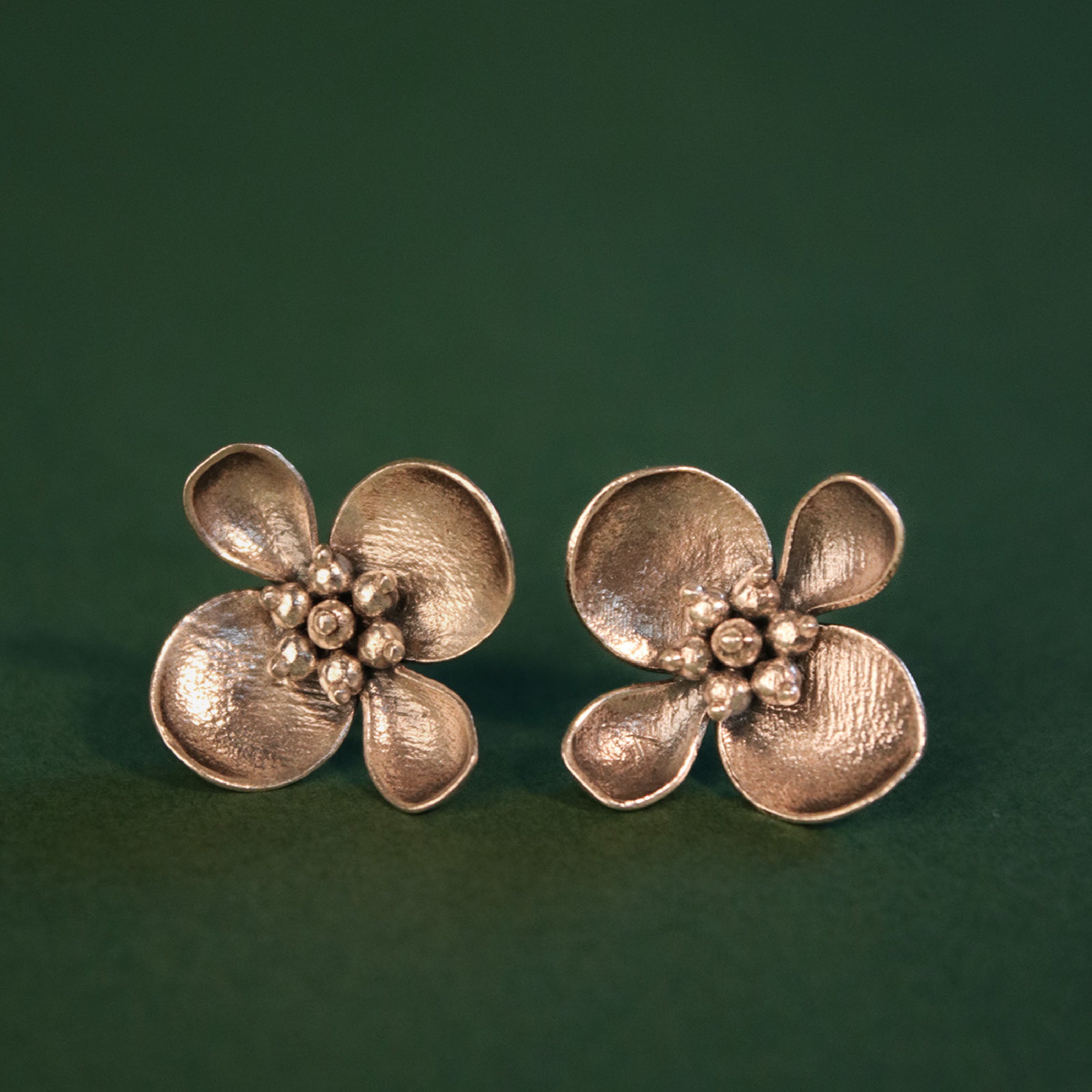 maya silver earrings by moha