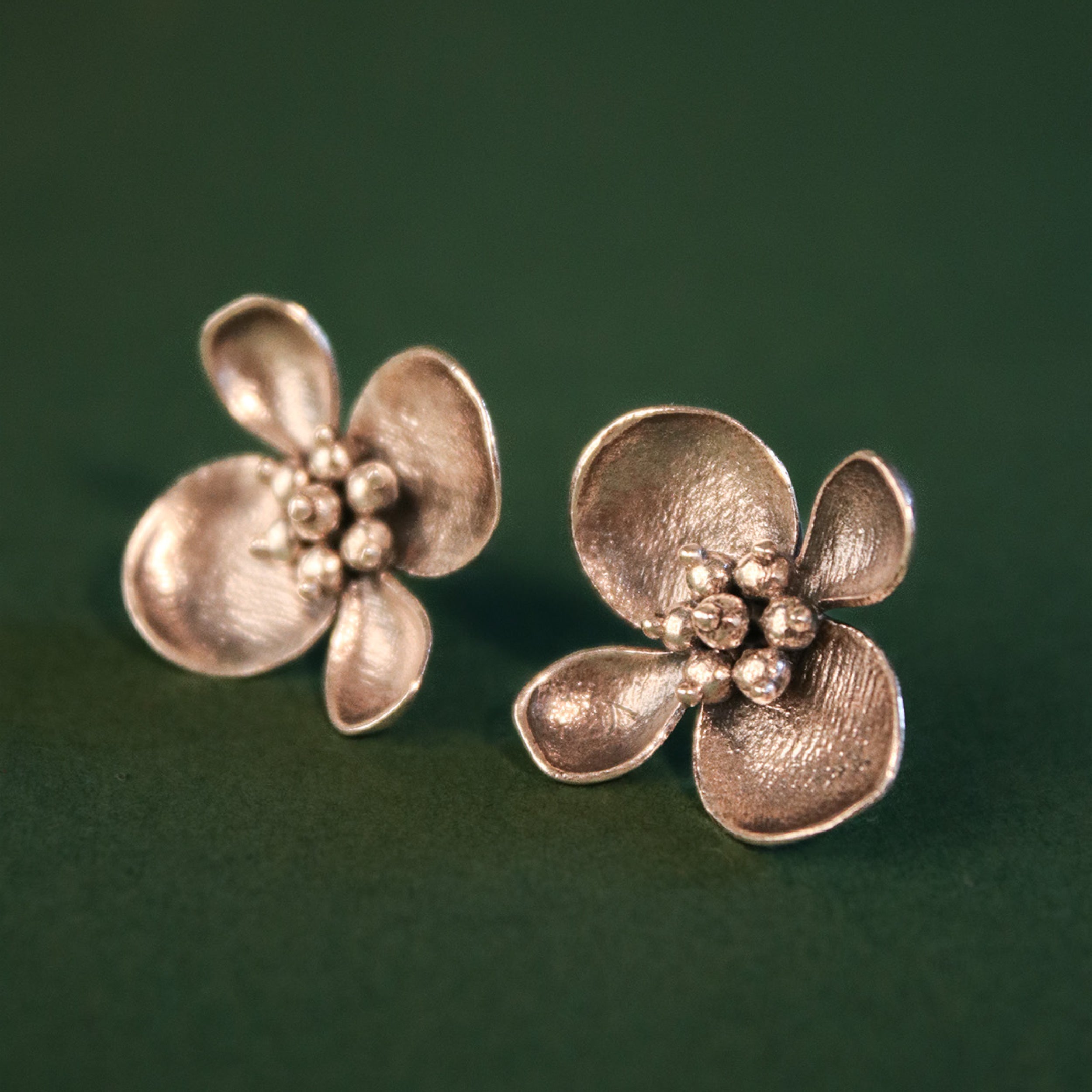 maya silver earrings by moha