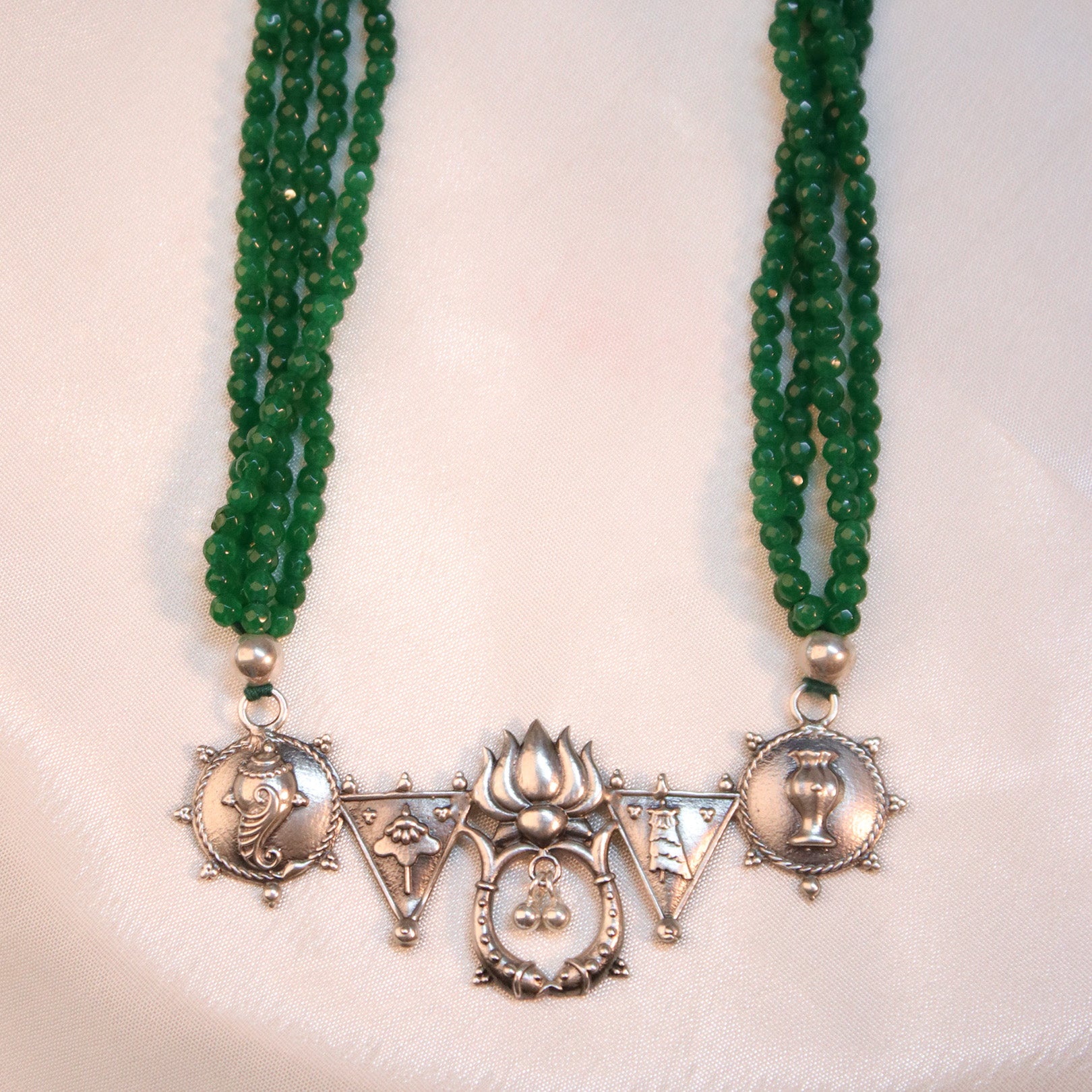 mihika silver necklace by moha