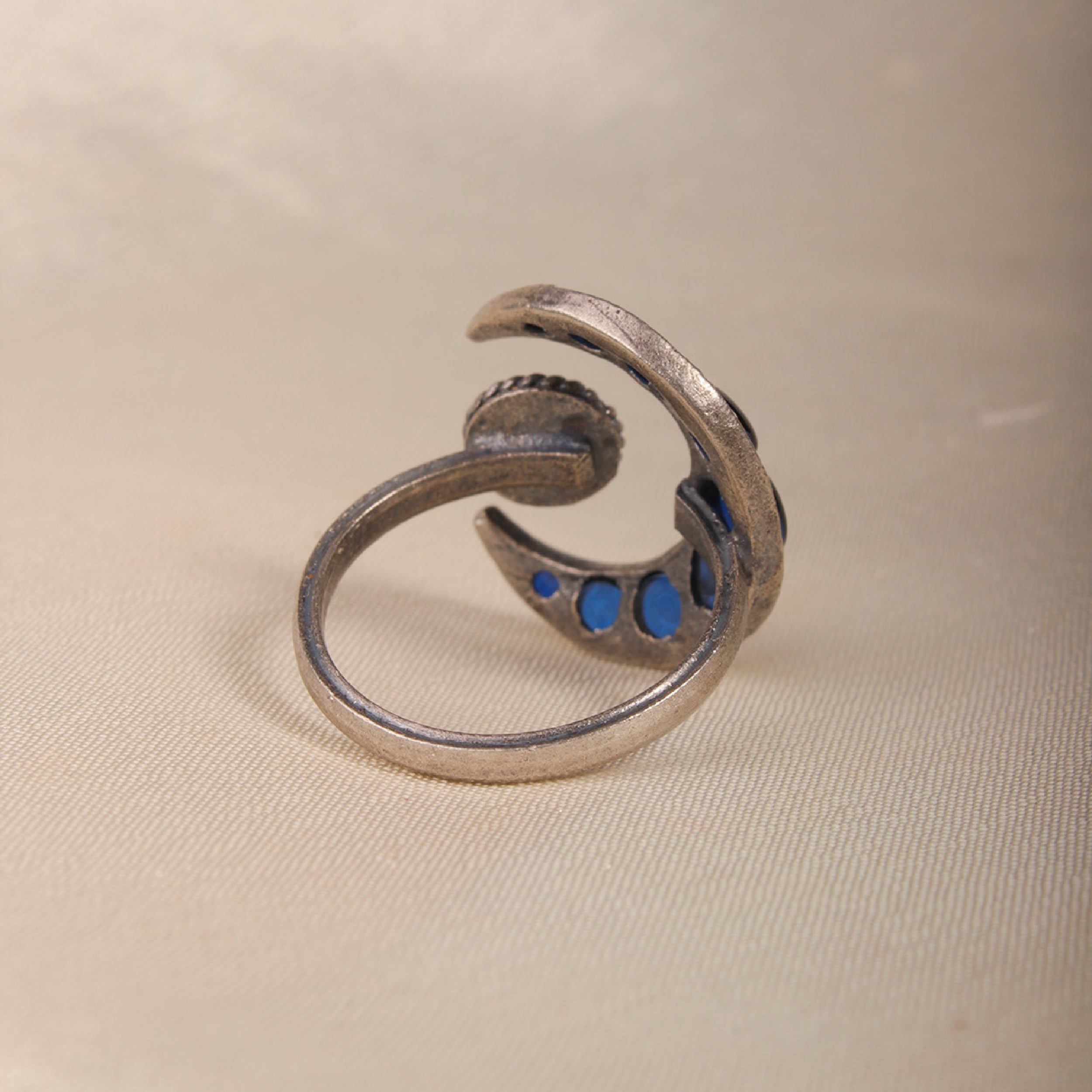 Chakor Silver Finger Ring by MOHA