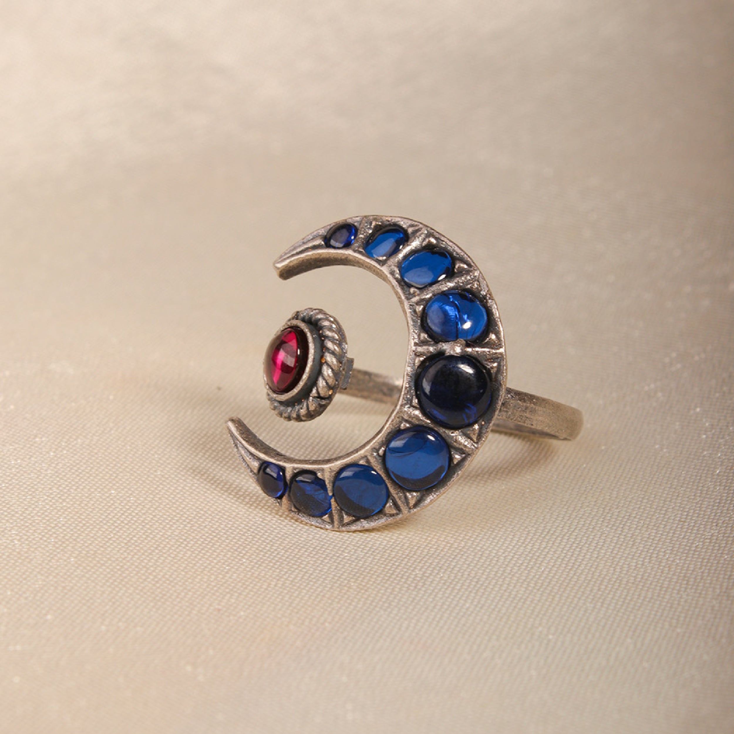 Chakor Silver Finger Ring by MOHA