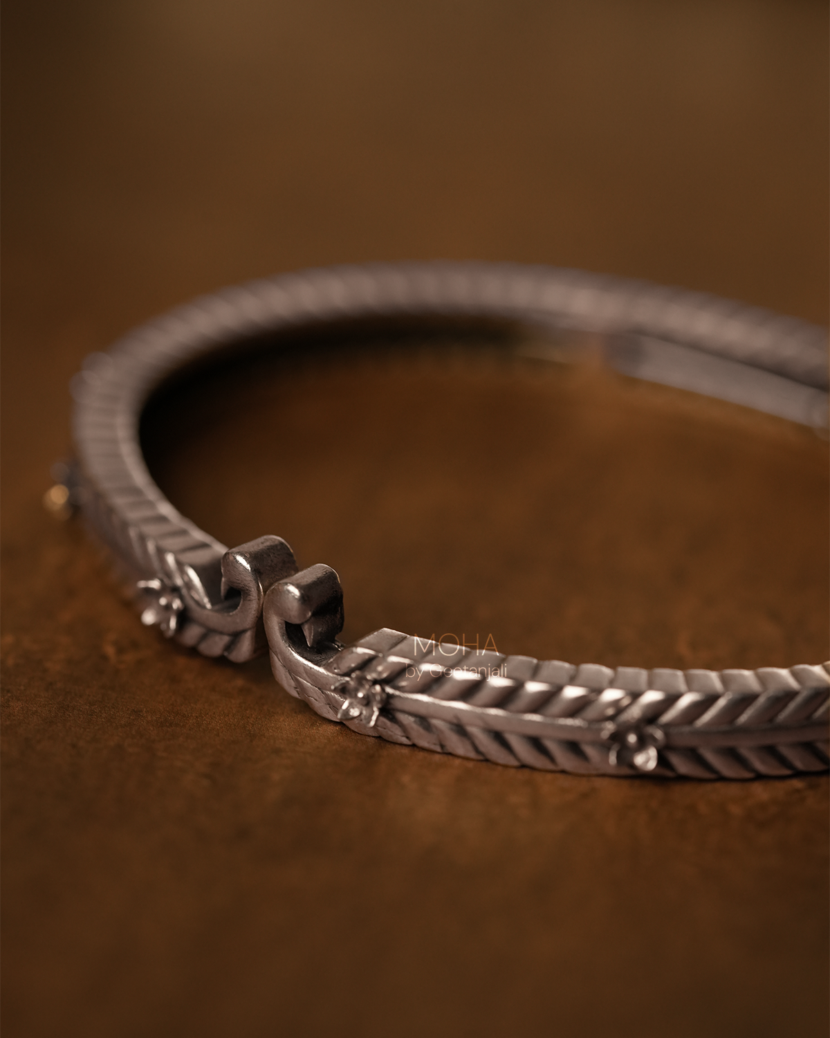 Mor Silver Bangle by MOHA