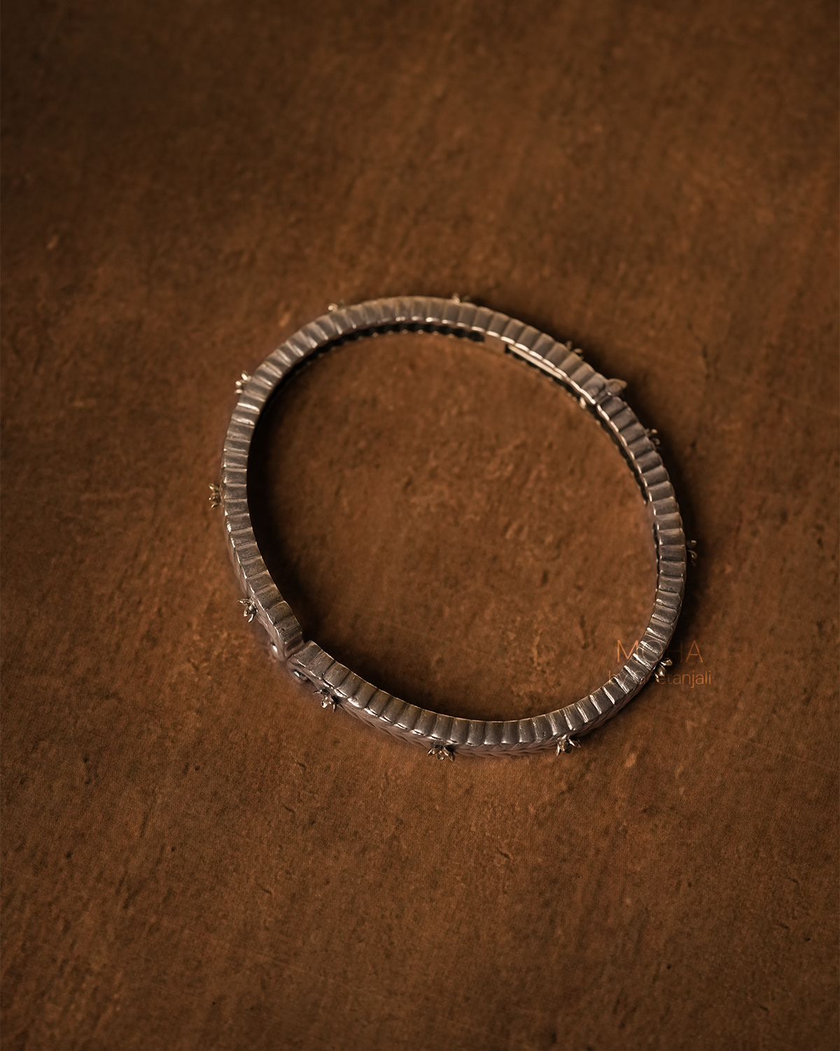Mor Silver Bangle by MOHA