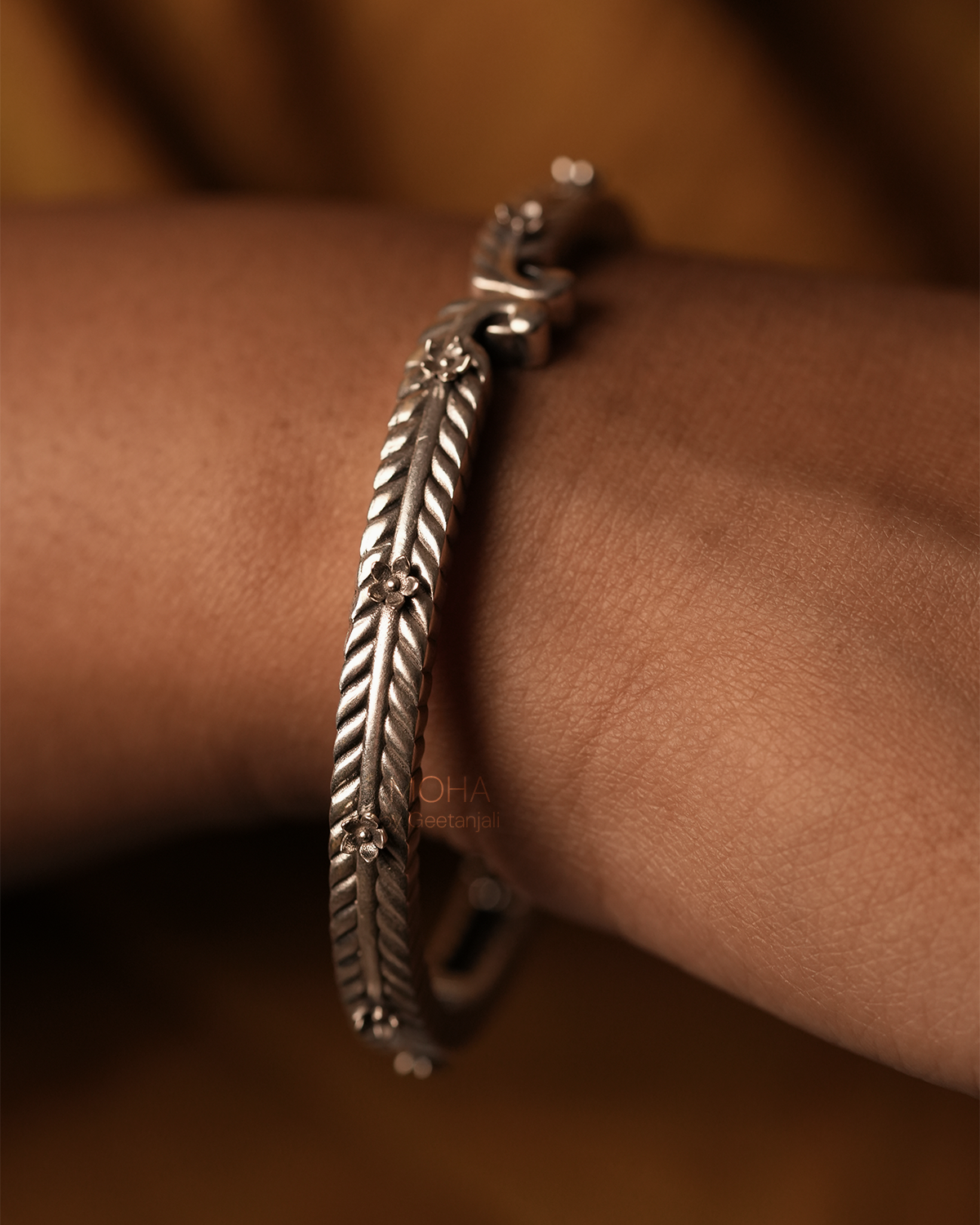 Mor Silver Bangle by MOHA