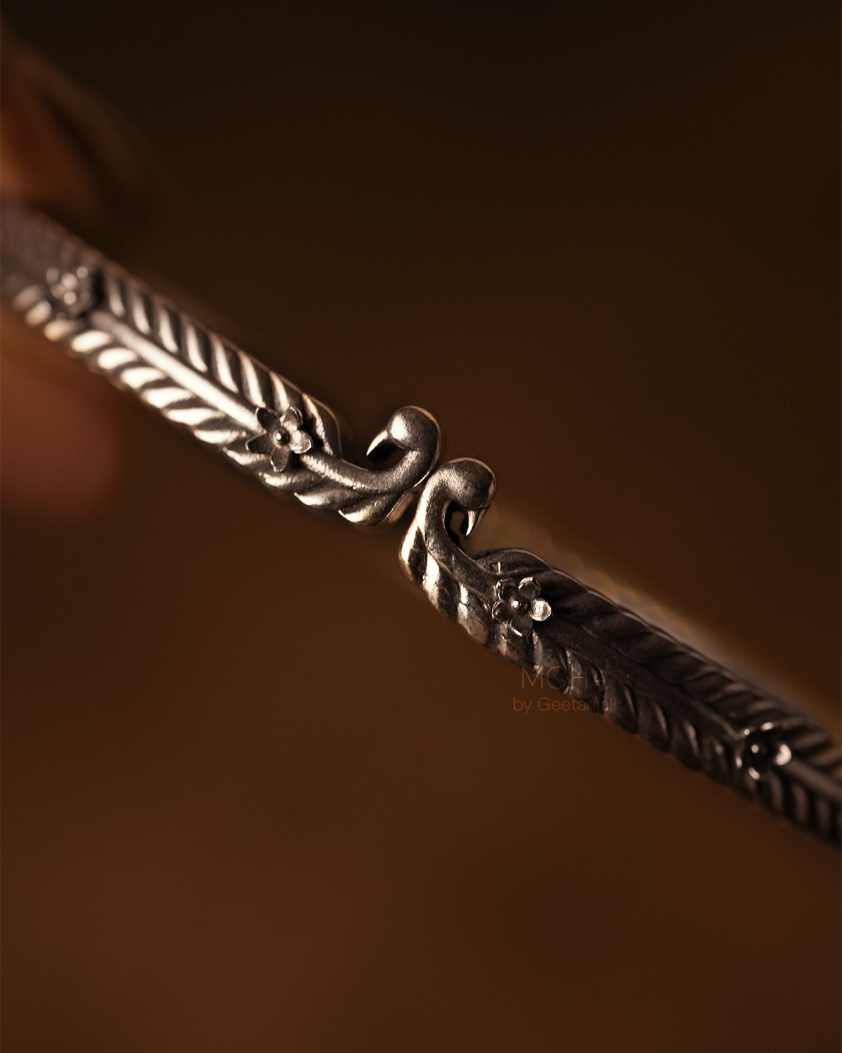 Mor Silver Bangle by MOHA