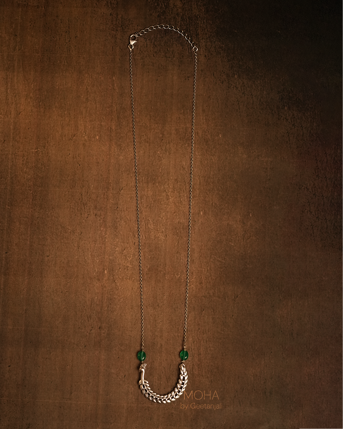 Mor Silver Pendant with chain by MOHA