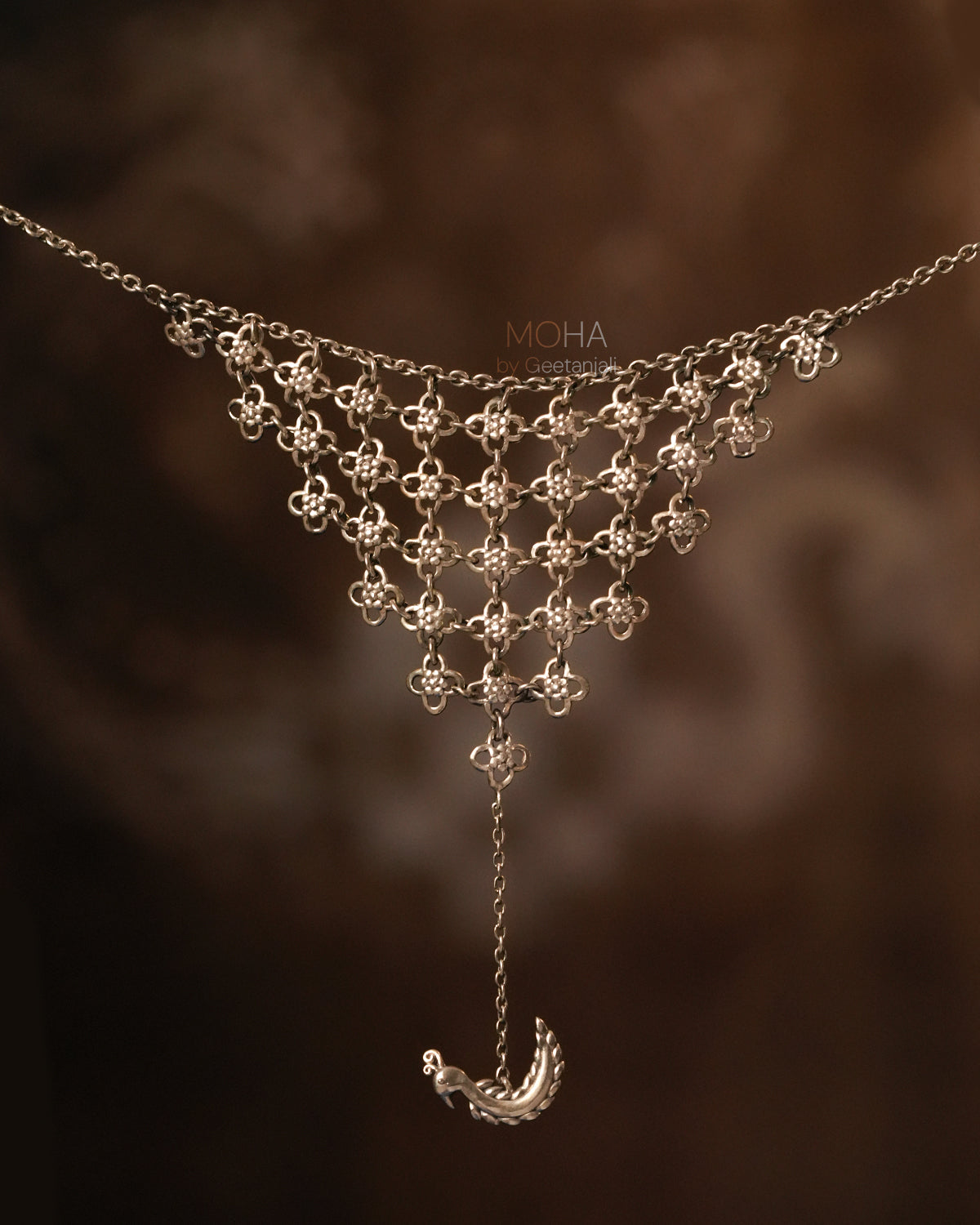Mora Jal Silver Necklace by MOHA
