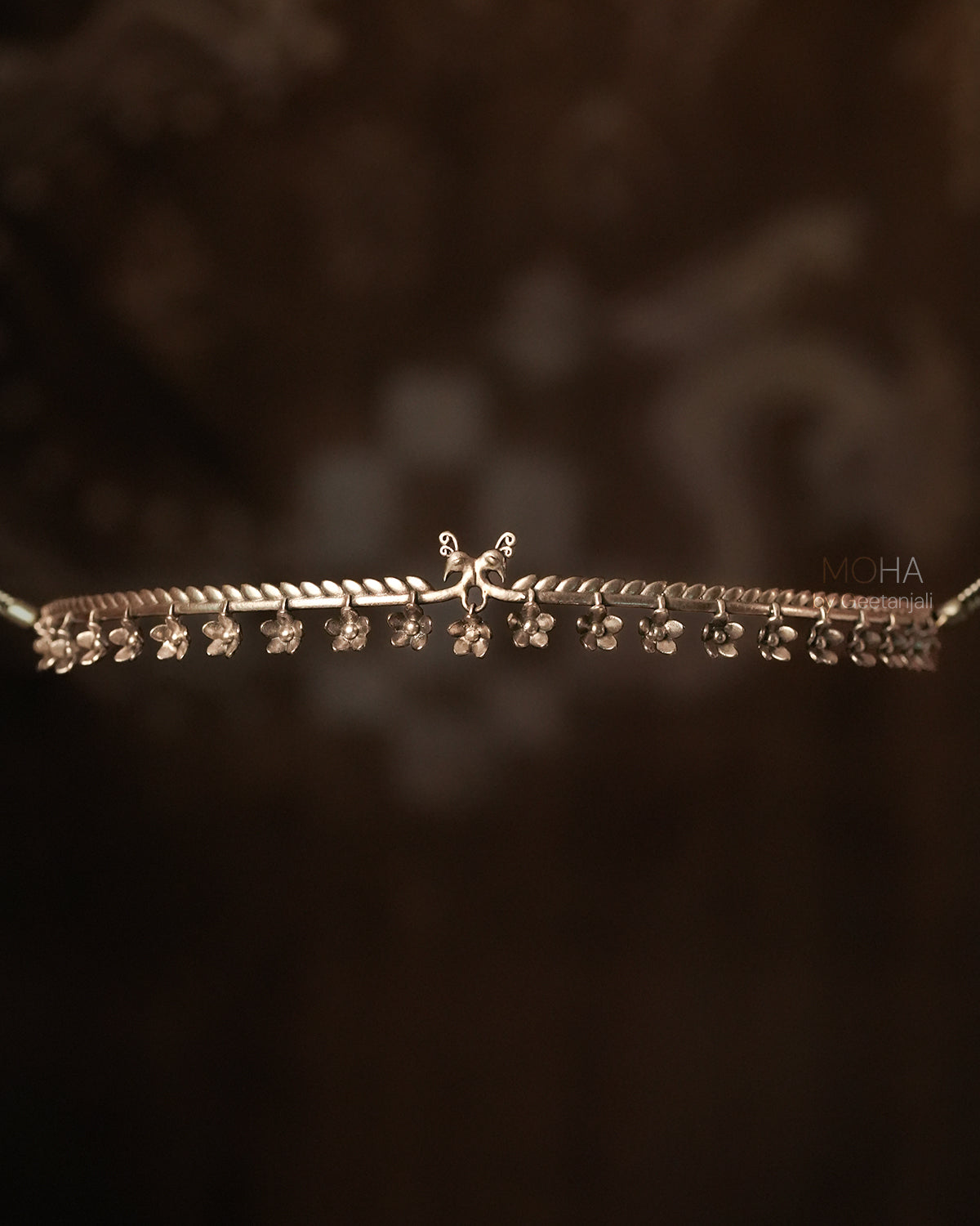 Mora Silver Choker Necklace by MOHA