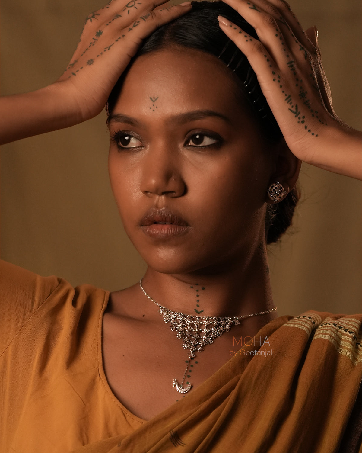 Mora Jal Silver Necklace by MOHA