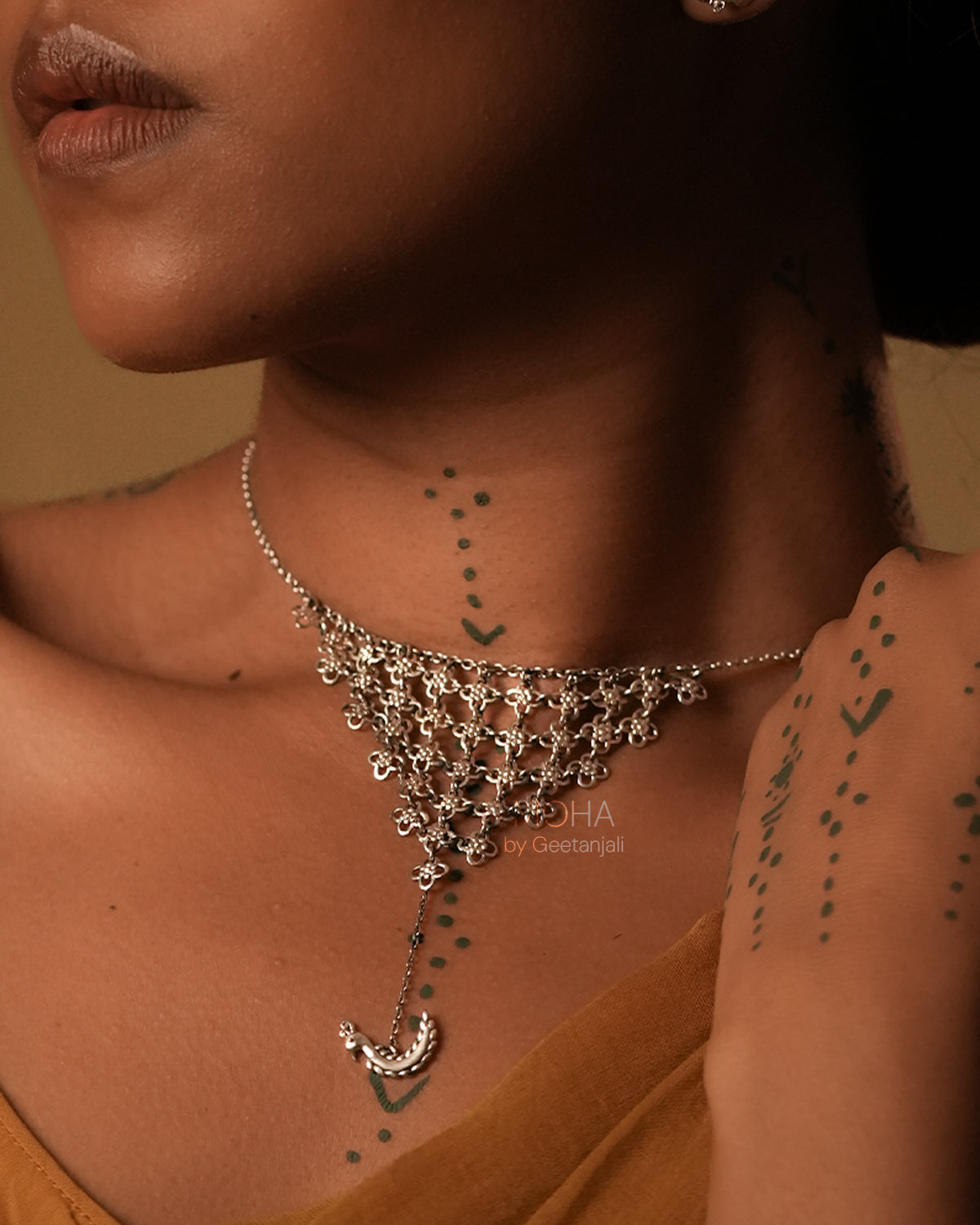 Mora Jal Silver Necklace by MOHA