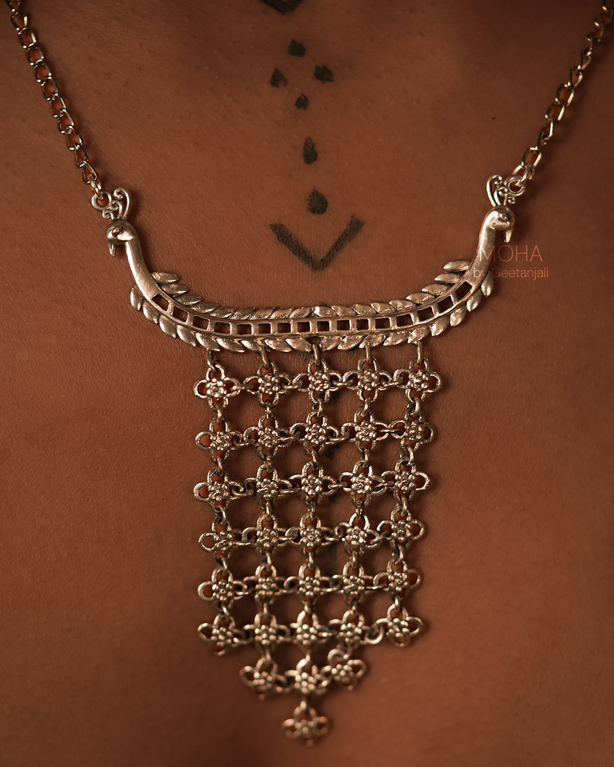 Morini Silver Necklace by MOHA